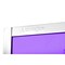 Adiroffice 1-Tier 3-Shelf Steel Free Standing Storage Locker Cabinet for Home, School, Gym in Purple ADI629-201-PUR-MK - alternate 3